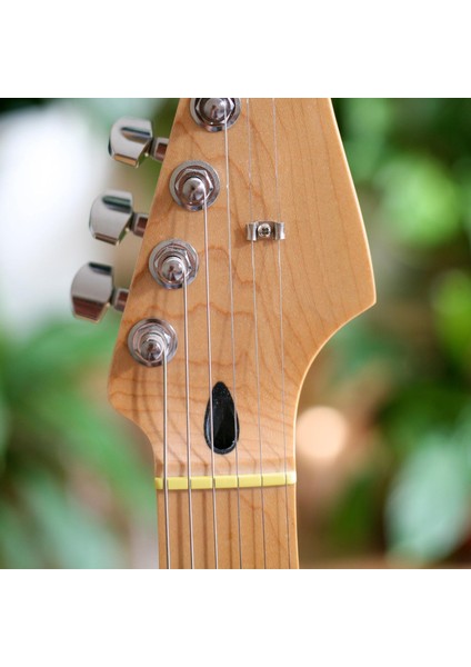 6 Dize 43MM Pirinç Oluklu Somun Elektro Gitar Yedek Parça Onarım Accs (Yurt Dışından)
