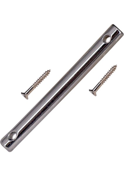 Elektro Gitar Headstock Dize Tutucu Bar 52MM Gümüş ile 2 Adet Vidalar (Yurt Dışından)