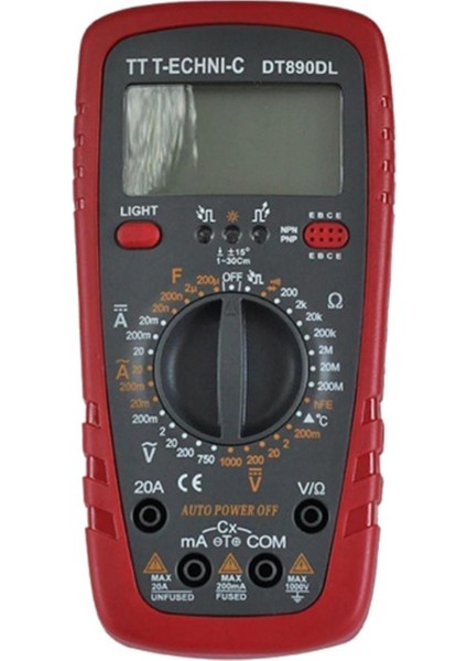 Rico 011-RC0890 DT890 Digital Multimetre