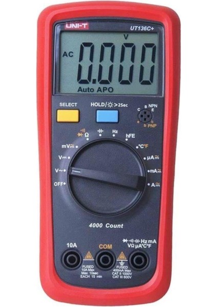 UT136C+ Dijital Multimetre