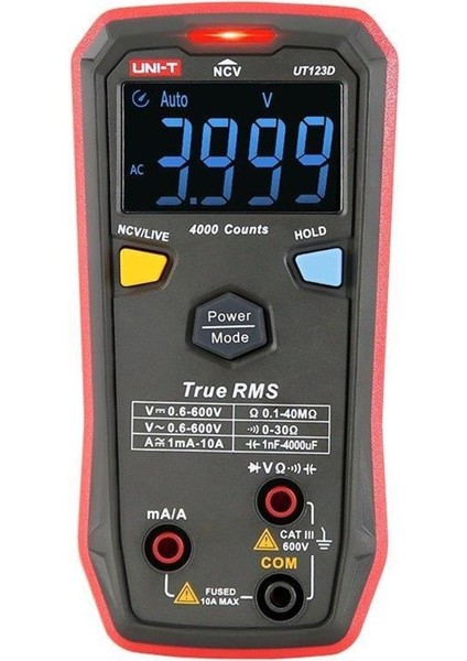 UT-123D Akıllı Dijital Multimetre | UT123D
