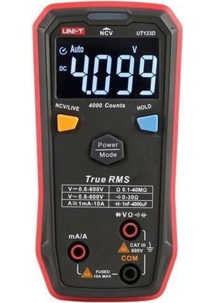 UT-123D Akıllı Dijital Multimetre | UT123D