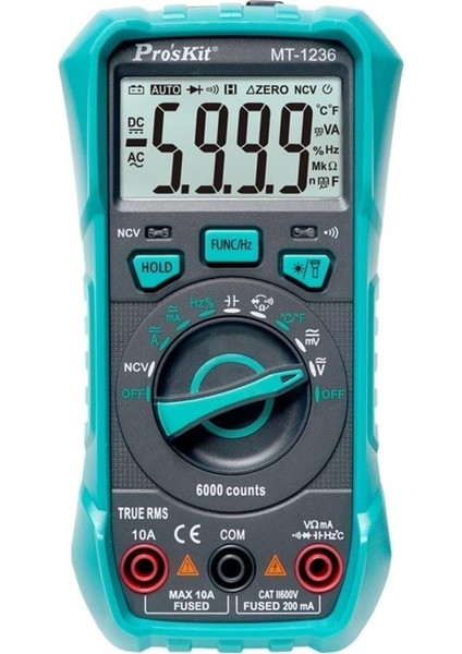 MT-1236 Dijital Multimetre