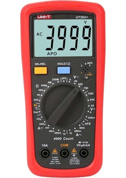 Uni-T UT39A+ Dijital Multimetre