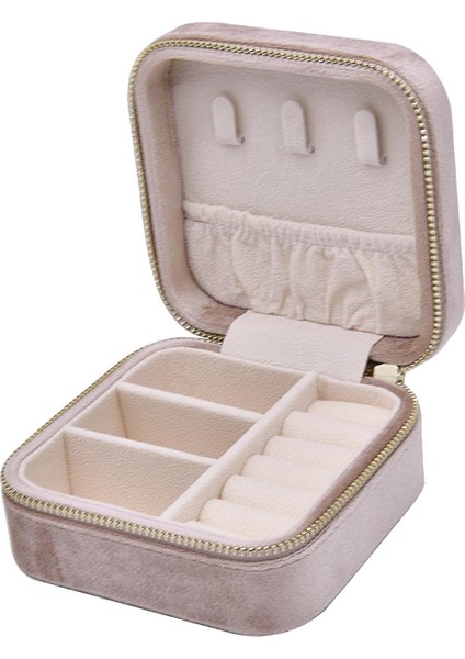 Takı Ox Organizer Fermuar Takı Kılıfı 2 Küpe Için Katman Hediyesi Kadınlar B (Yurt Dışından)
