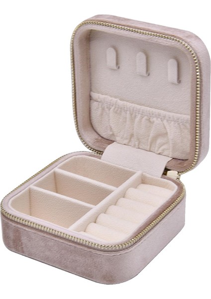 Takı Ox Organizer Fermuar Takı Kılıfı 2 Küpe Için Katman Hediyesi Kadınlar B (Yurt Dışından)