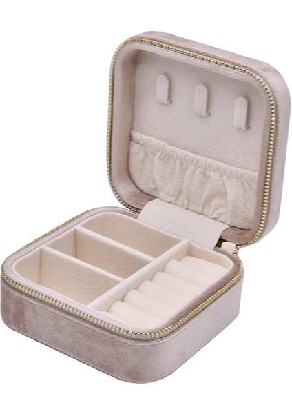 Takı Ox Organizer Fermuar Takı Kılıfı 2 Küpe Için Katman Hediyesi Kadınlar B (Yurt Dışından)