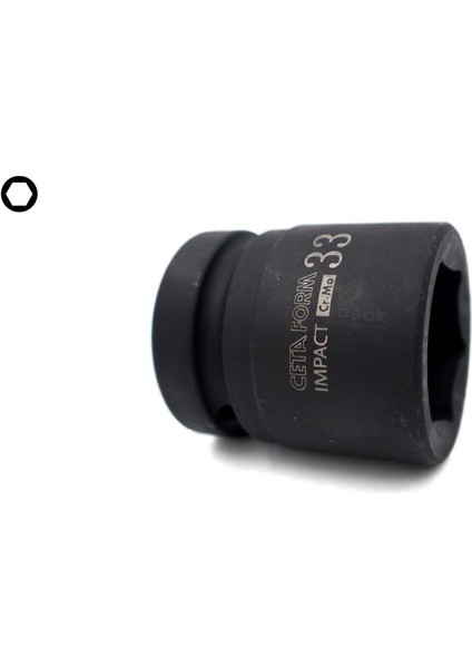 33 mm 1” 6 Köşe Havalı Lokma Anahtar C82-H33