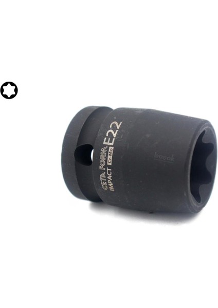 E22 1/2” Dişi Torx Havalı Lokma Anahtar C66-E22