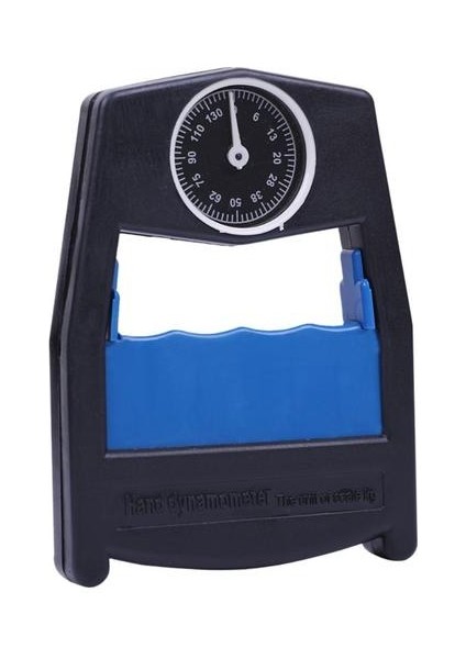El Dinamometre Kavrama Güç Gücü Ölçer Kuvvet Ölçüm Aracı 130kg / 287lbs | El Sapları (Mavi) (Yurt Dışından)