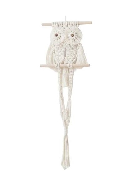 Baykuşlar Dream Catchers Goblen Çiçek Asılı Pot Halat Net Makrome Bitki Askı Saksı Ev Duvar Dekorasyon Için | Dekoratif (Beyaz) (Yurt Dışından)