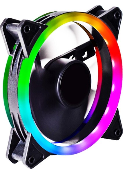 C-892 Rgb Rainbow Color 12CM Soğutucu Fan