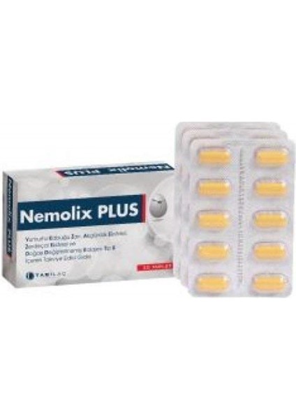 Tab Ilaç Nemolix Plus 30 Tablet fiyatları