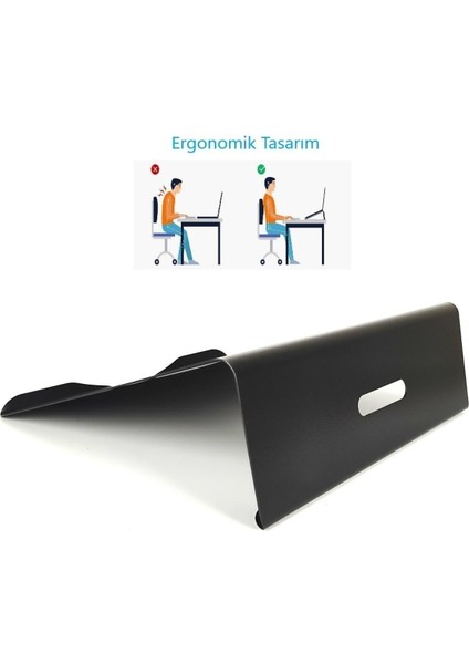 Laptop Standı Notebook Soğutucu Macbook Yükseltici Tablet Standı