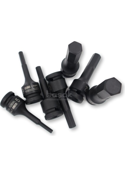5-17MM 1/2’’ Allen Uçlu Havalı Lokma Takımı 7 Parça C68-RH07