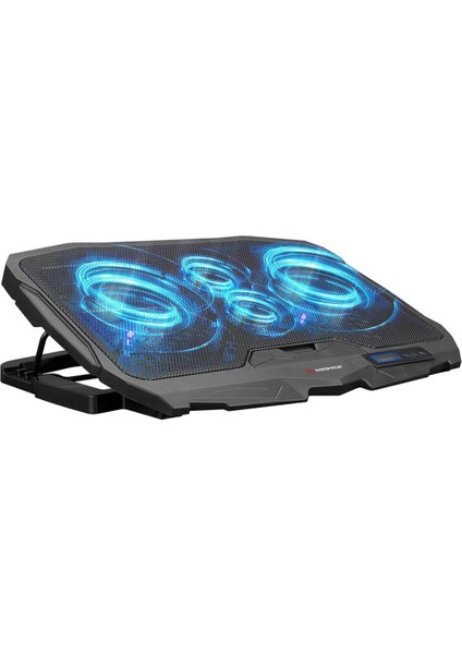 Ad-Rc4 Mavi Ledli 4 Adet Fanlı Işıklı Kontrol Panelli Pro Notebook Laptop Soğutucu Stand fiyatları