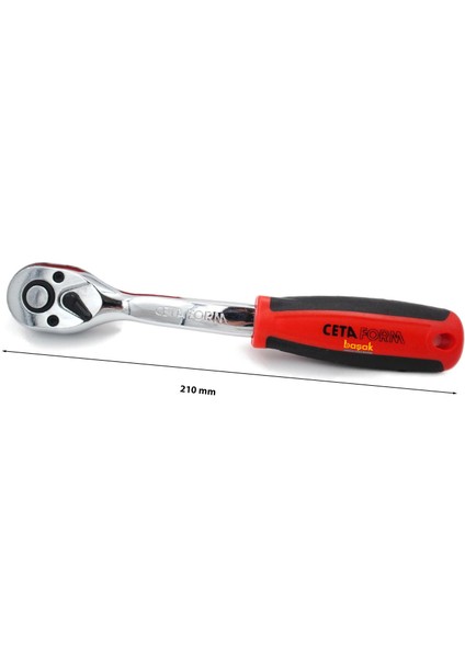 6 - 22 mm 3/8” Lokma Takımı C10-18PH4 (Plastik Kutu)