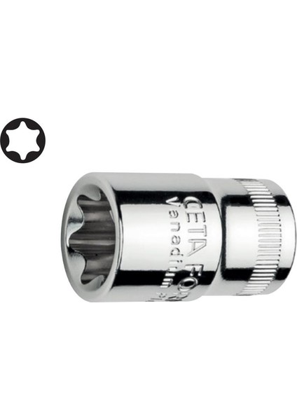 E8 3/8" Dış Torx Lokma Anahtar C16-08