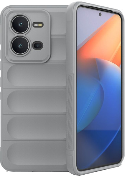 Vivo V25 / V25E / X80 Lite Miami Serisi Darbeye Dayanıklı Silikon Kılıf - AL3420