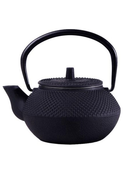 Dökme Demir Su Isıtıcısı Süzgeç İle Birlikte Gelir Çaydanlık 300 Ml Siyah Kahve Makinesi Çay Potu 300ml / 10.15 | Süzgeç İle Çaydanlık | Çaydanlık Su Isıtıcısı Çaydanlık Dökme Demir (Yurt Dışından)
