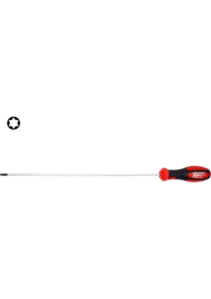 T15 x 300MM Torx Uçlu Uzun Tornavida F18-015-300