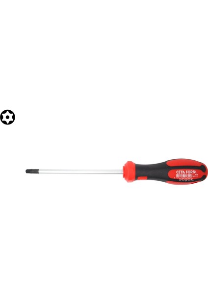 T27 x 115 mm Delikli Torx Tornavida F19-027-115