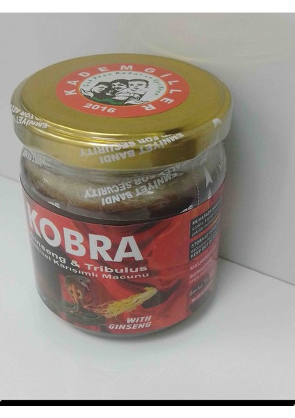 Kobra Ginseng&tribulus Bitkisel Karışımlı Macun