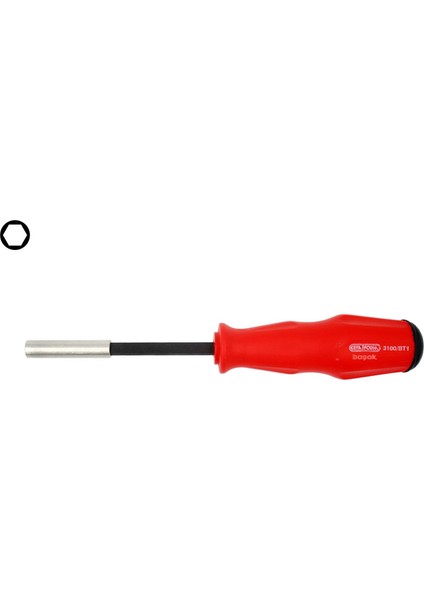 3100/BT1 Depolu Bits Tutucu Tornavida 1/4" 100MM