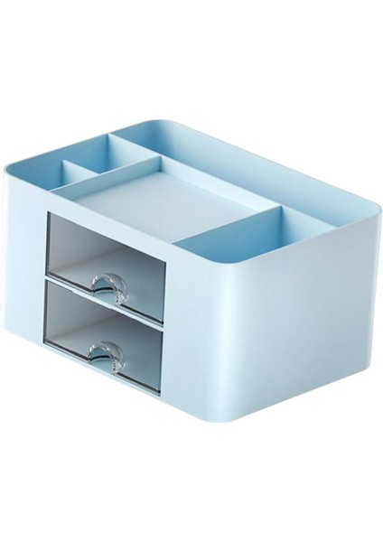 Pen Tutucu Ofis Masası Organizatör Çekmeceli Masaüstü Kalem Organizasyonu Mavi (Yurt Dışından) modelleri