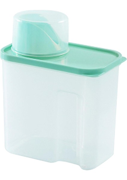 Çamaşır Tozu Saklama Kutusu Temiz Çamaşırhane Tozu Saklama Kutusu Çamaşır Odası 2l Yeşil (Yurt Dışından) modelleri