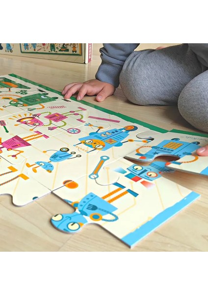 Dev Robotlar Jumbo Puzzle 24 Parça fiyatları