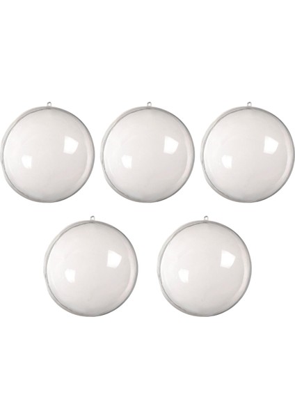Şeffaf Top Berrak Dolabable Bauble Düğün 10 Cm (Yurt Dışından)