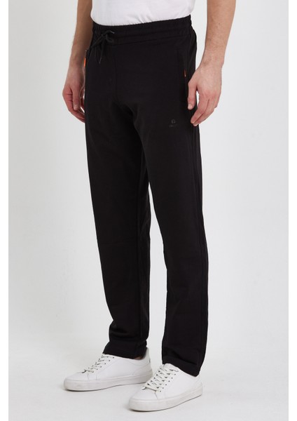 Geniş Paça Rahat Kesim Reguler Kesim Siyah Baba Penye Eşofman Altı indirimleri