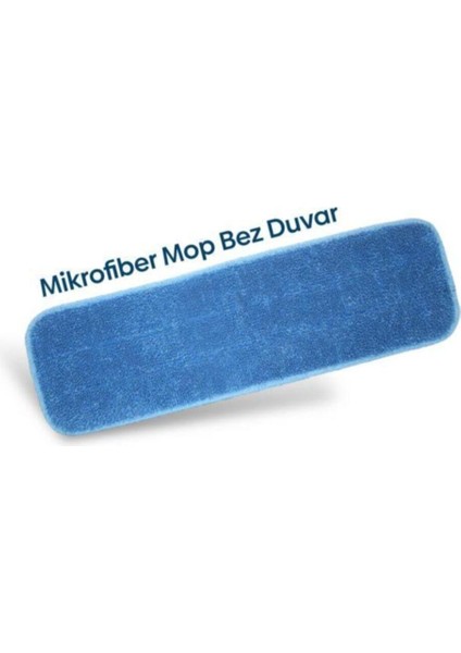 Yedek Duvar Silme Mop Bez--- 14*42 cm Ebatlarında--