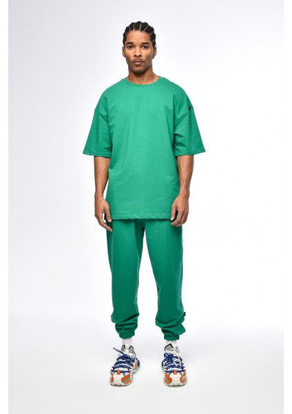 Nefti Paça Lastikli Basic Oversize Eşofman Takımı