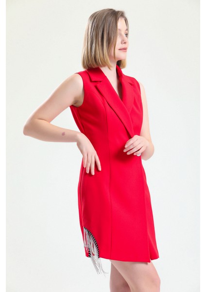 Zincir Detaylı Içi Astarlı Kolsuz Hürrem Ceket | CKT34314 modelleri