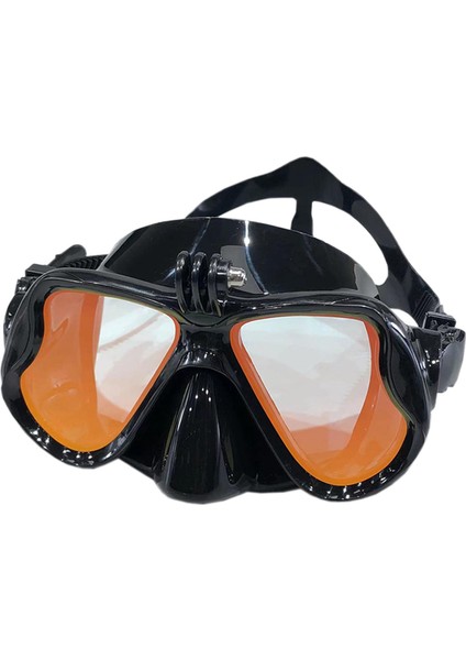 Dult Scuba Dalış Silikon Dalış Gözlük Kamera Montajı Yüzmek (Yurt Dışından)