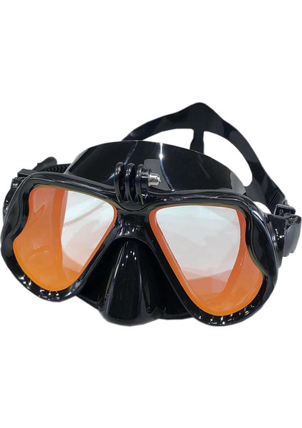 Dult Scuba Dalış Silikon Dalış Gözlük Kamera Montajı Yüzmek (Yurt Dışından)
