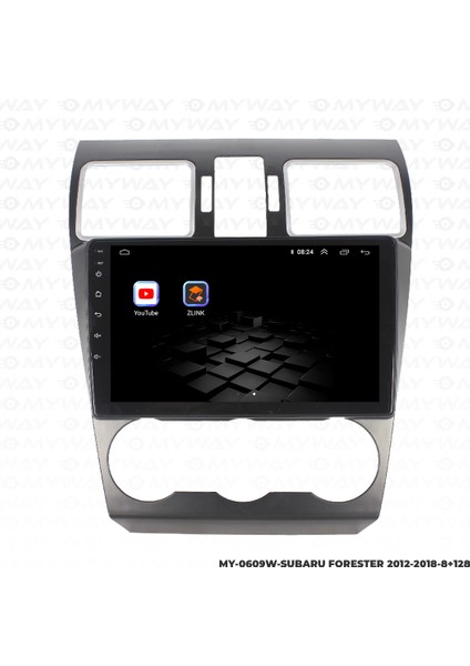 Subaru Xv Android Multimedya Carplay Navigasyon Ekran - 8gb RAM+128GB HDD - Myway