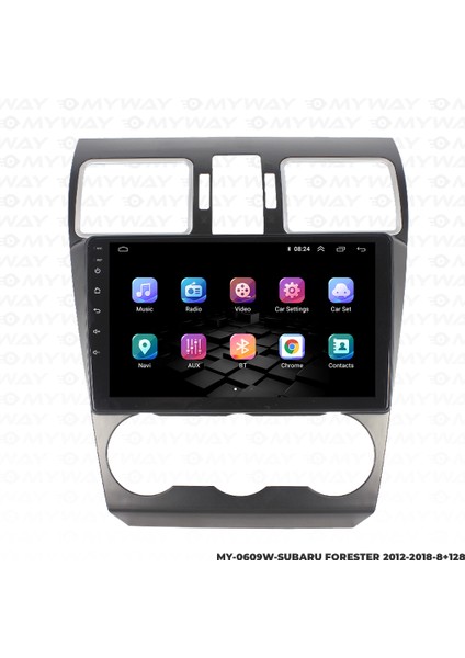 Subaru Xv Android Multimedya Carplay Navigasyon Ekran - 8gb RAM+128GB HDD - Myway