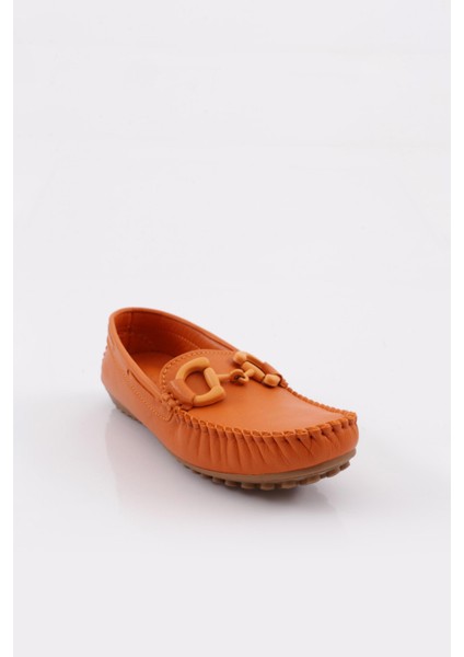K105 Kadin Aksesuarli Loafer Ayakkabi