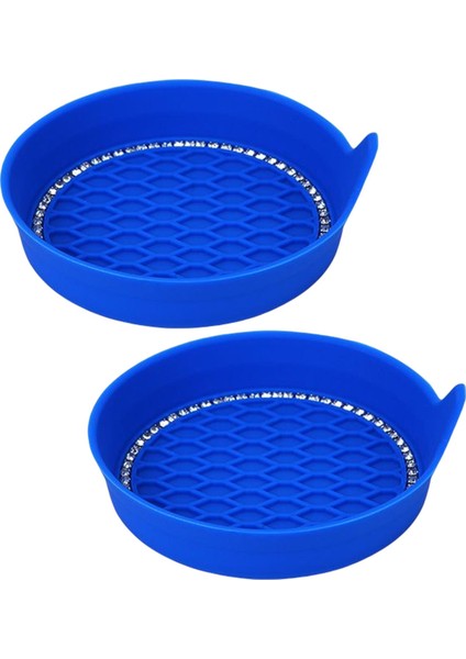 Otomatik Fincan Insert Coaster Universal 3.15 Inçlik Araç Fincan Paspasları Yatak Odası Mavisi Için (Yurt Dışından)