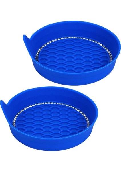 Otomatik Fincan Insert Coaster Universal 3.15 Inçlik Araç Fincan Paspasları Yatak Odası Mavisi Için (Yurt Dışından)