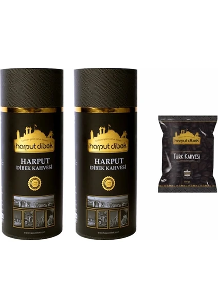 Harput Dibek Kahvesi Harput Dibek 1 kg  x 2  + Türk Kahvesi 100 gr