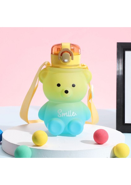 800 ml Ayı Modeli Çocuk Su Şişesi (Yurt Dışından)