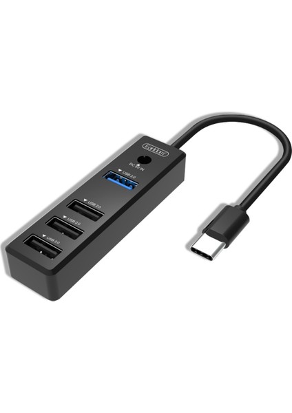 Çoklayıcı 4'ü 1 Arada Usb-C Hub Usb3.0 ve USB 2.0