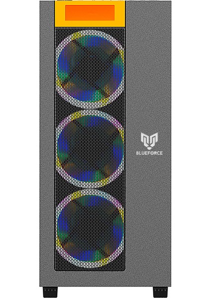 Spectra 6*rgb Fanlı Atx-Mini Atx Itx Uyumlu Mid Tower Gaming Oyuncu Kasası Psu'suz