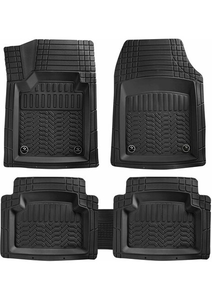 Bmw 5 Seri E34 1986-1995 3D Zebra Pro Siyah Oto Paspas