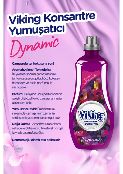 Konsantre Yumuşatıcı Dynamic 1500ml