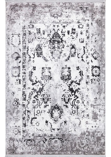 Ipek Salon Halısı Modern 200X300 Sedefkar 16557 Gri